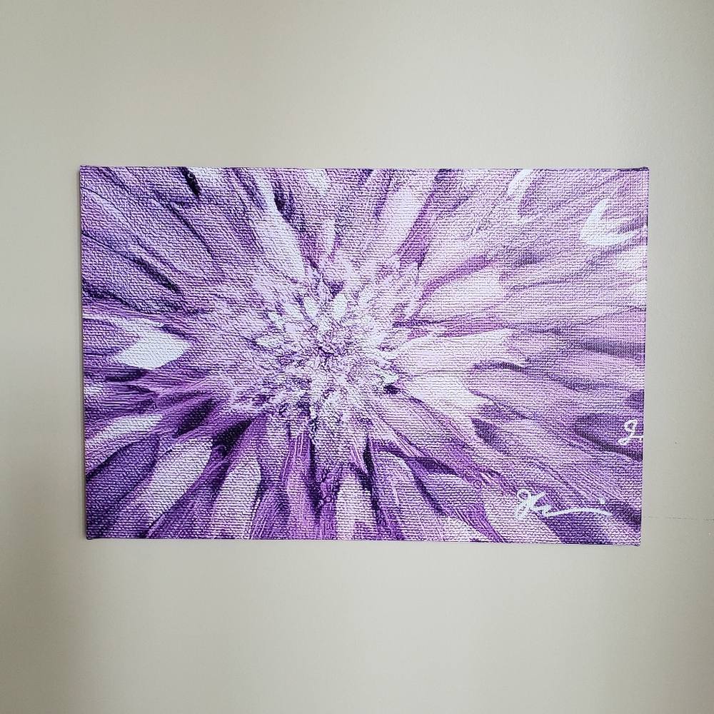 Amethyst Crystal Print Copyright*